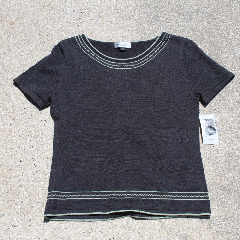 Brand New Tahari Short Sleeve Shirt